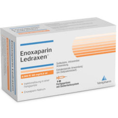 Enoxaparin Ledraxen® 6.000 IE (60 mg)/0.6 ml – Solution for Injection